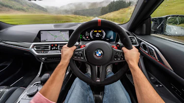 BMW M4 CSL – driver