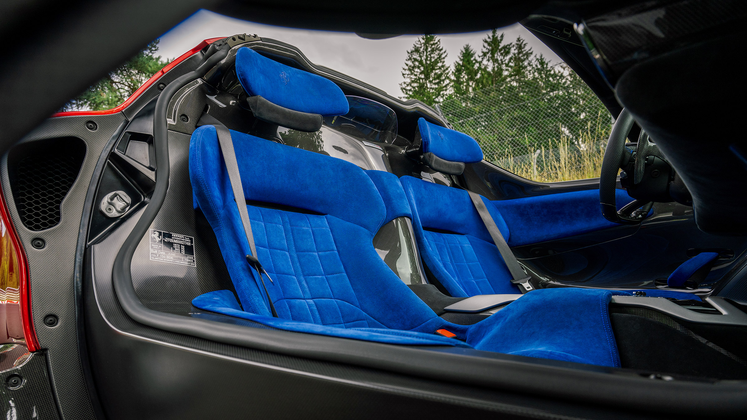 Ferrari SP3 Ionia – seats