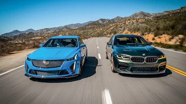 Cadillac CT5-V Blackwing v BMW M5 CS