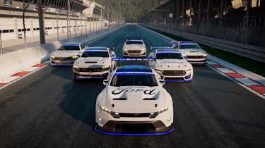 Competition Ford Mustangs