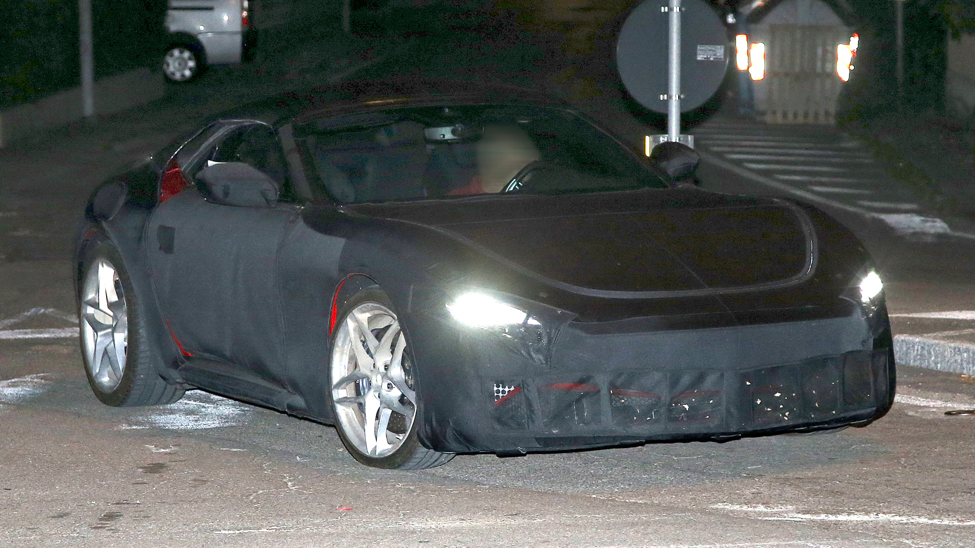 Ferrari Roma Spider spies