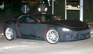 Ferrari Roma Spider spies