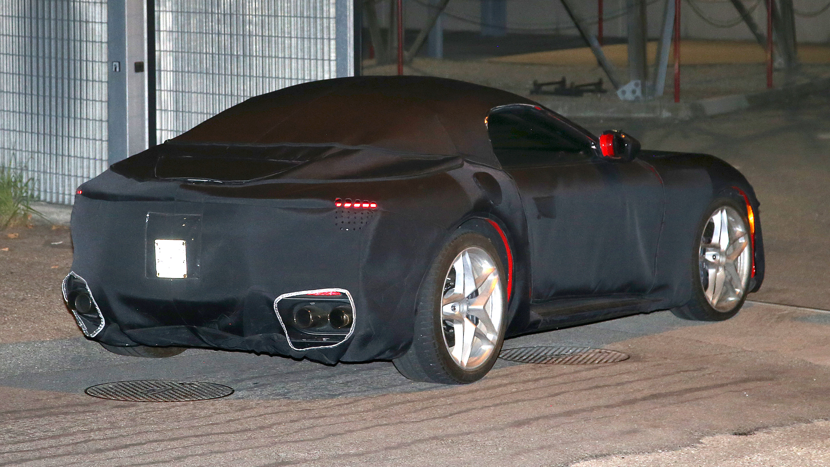 Ferrari Roma Spider spies