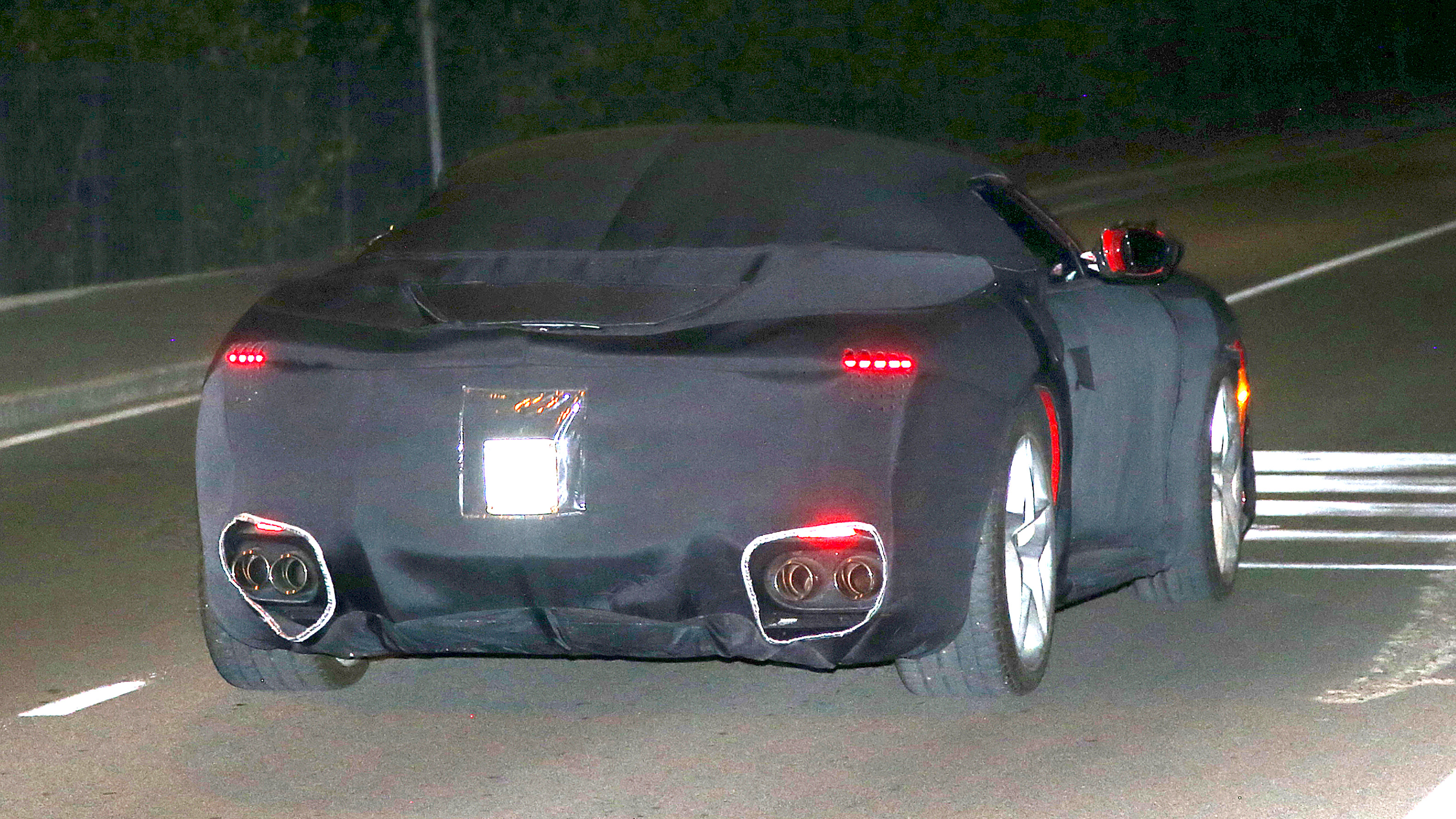 Ferrari Roma Spider spies