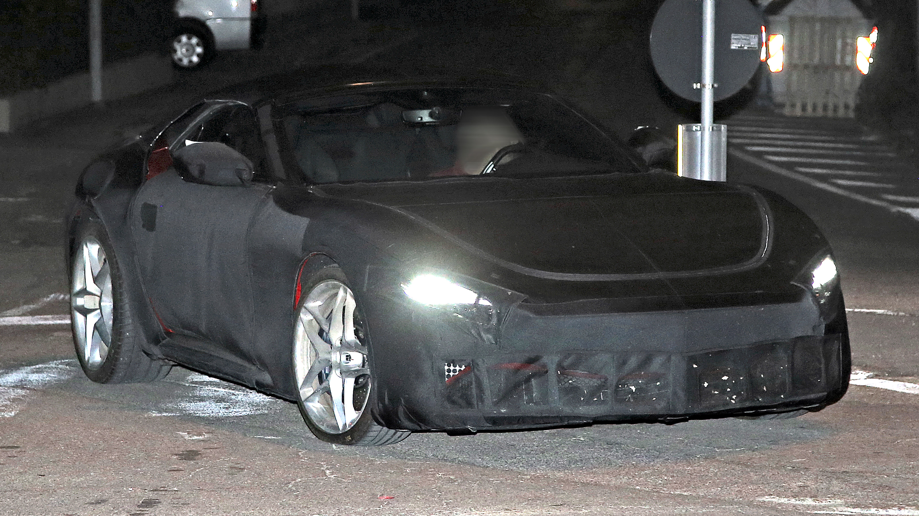 Ferrari Roma Spider spies