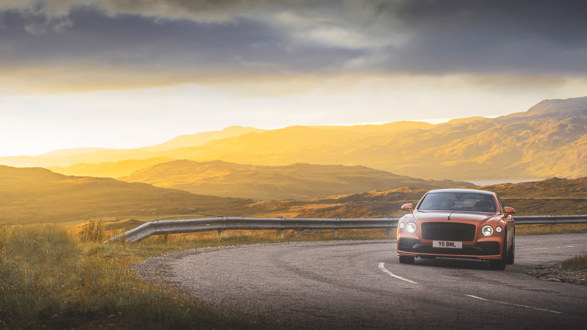 Bentley Flying Spur Speed – front cornering
