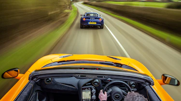 Lotus Elise v Alpine A110 v Aston Martin V12 Vantage v McLaren 720S