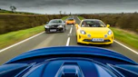 Lotus Elise v Alpine A110 v Aston Martin V12 Vantage v McLaren 720S