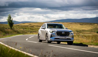 Mazda CX-60 2022 review – front cornering