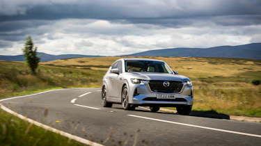 Mazda CX-60 2022 review – front cornering