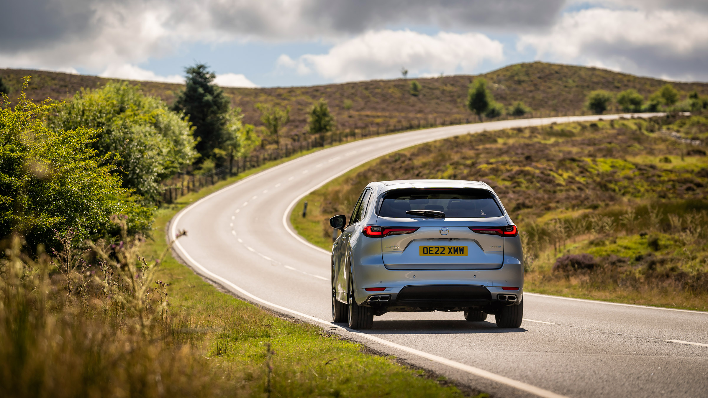 Mazda CX-60 2022 review – rear