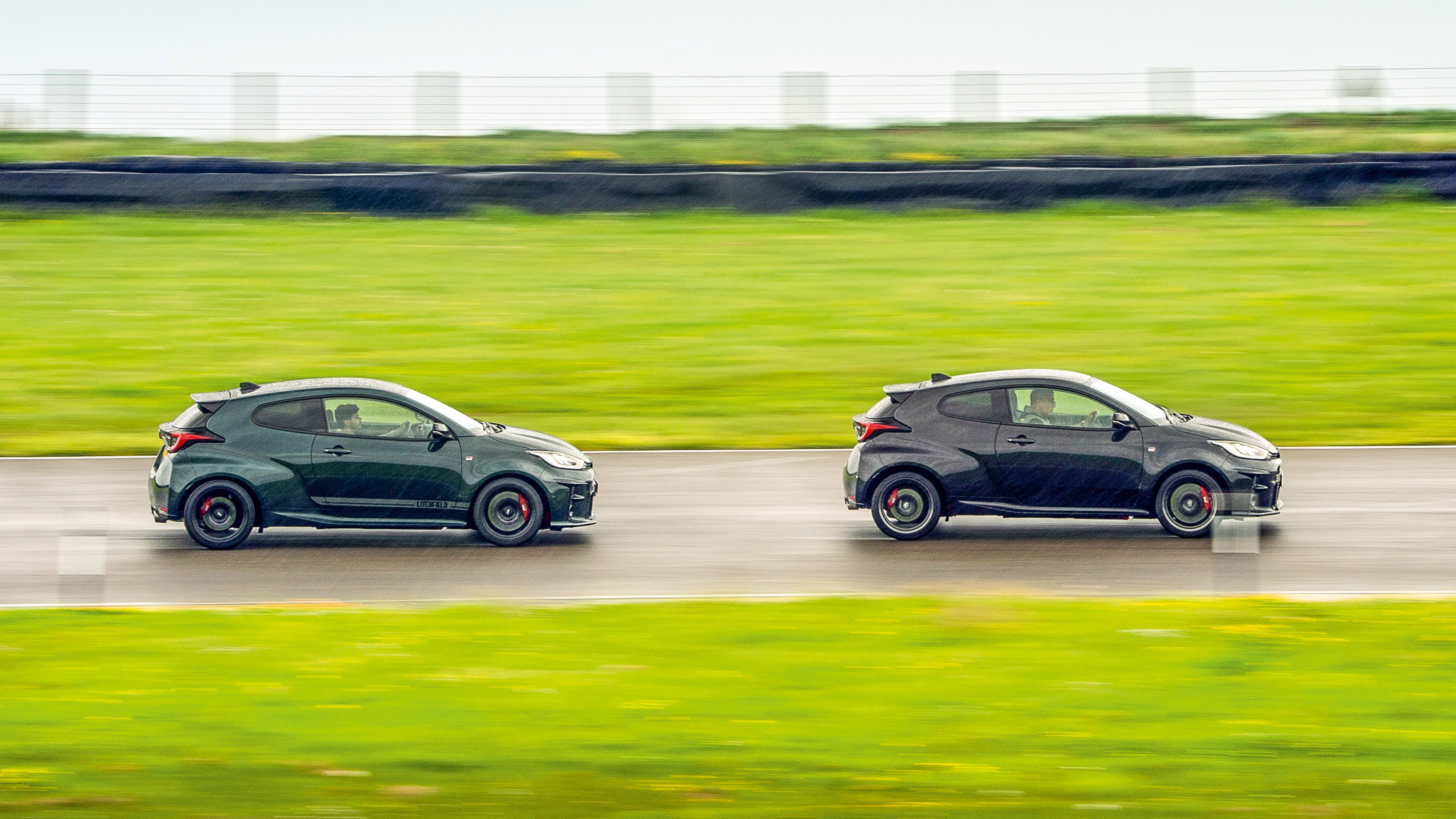 Toyota GR Yaris Porsche Cayman GT4 and Mazda MX5