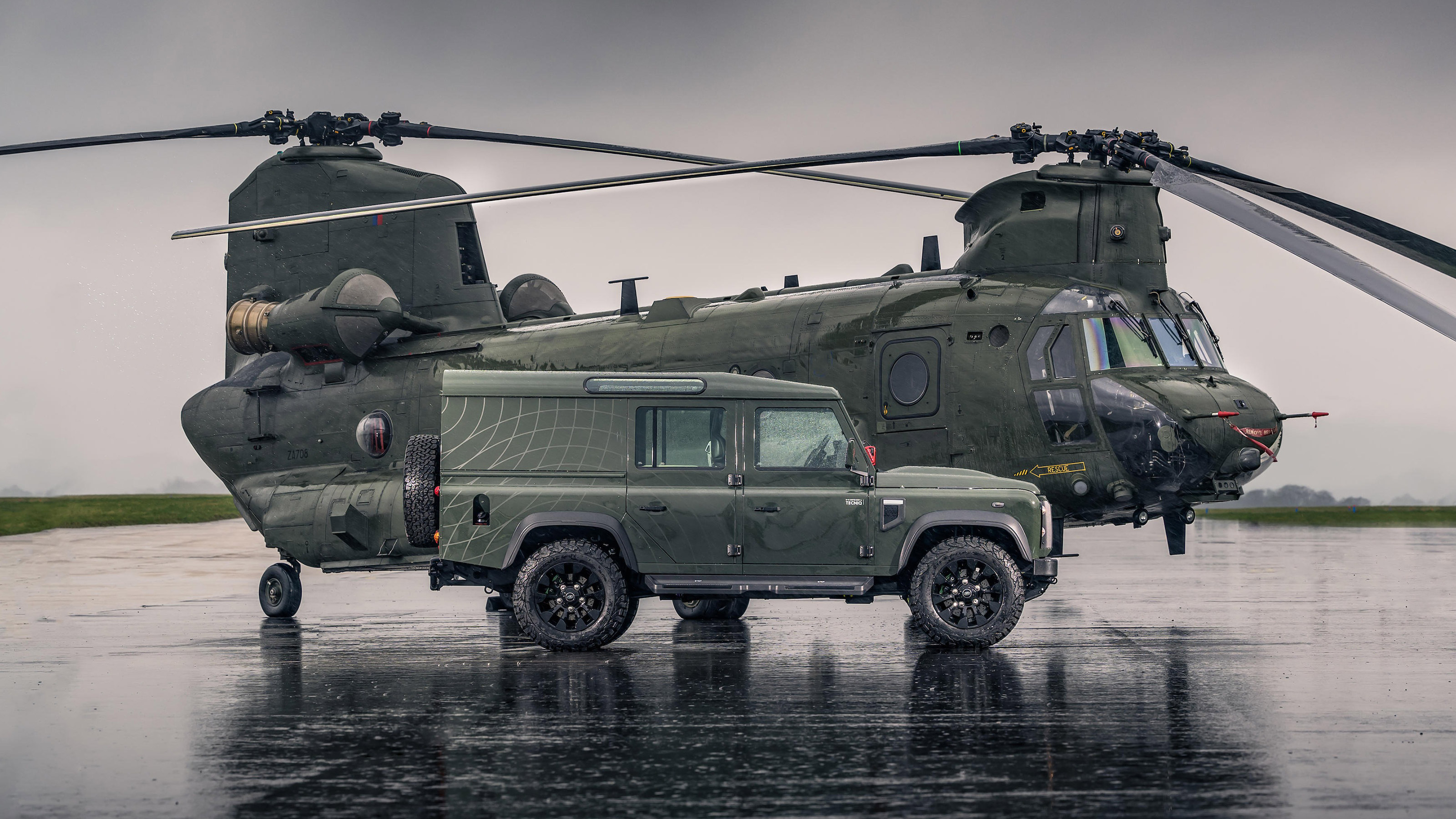 RAF inspired Land Rover Defender