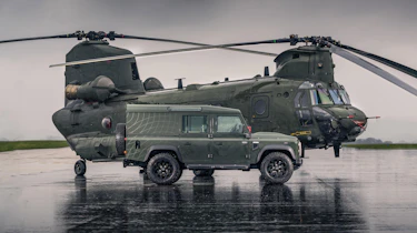 RAF inspired Land Rover Defender
