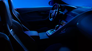 Jaguar F-Type coupe – dash