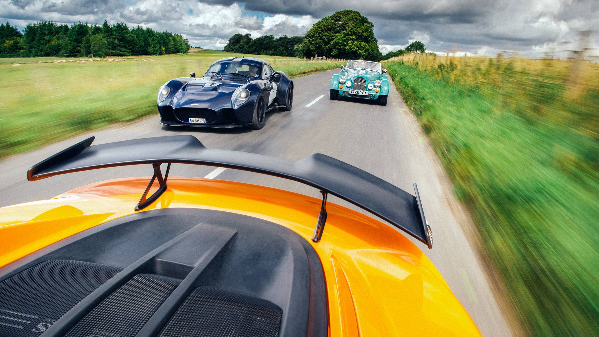 Lightweight sports car test – rear bolt on