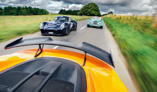 Lightweight sports car test – rear bolt on