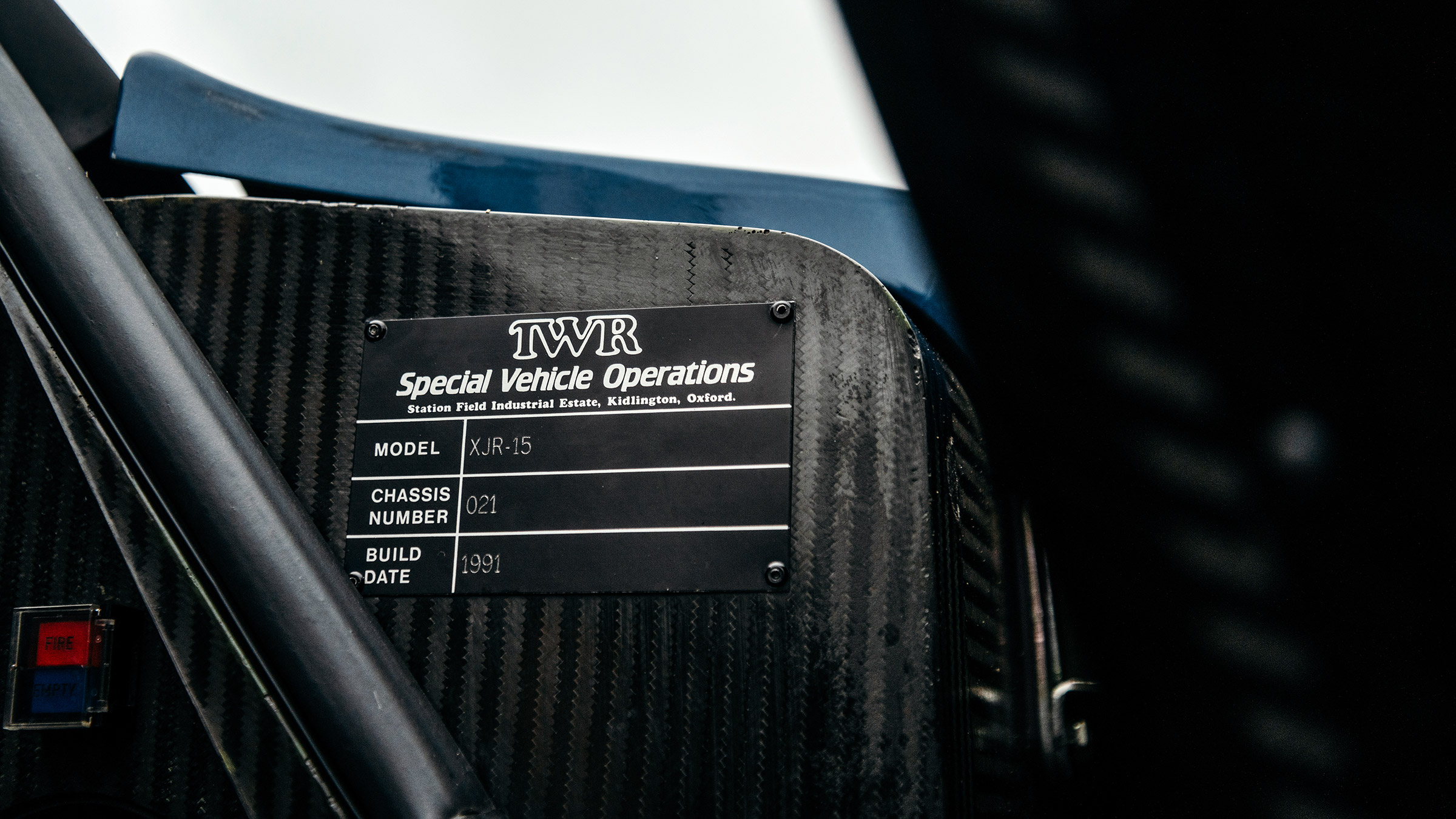 Jaguar XJR-15 – VIN