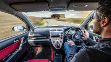 Honda Civic Type R icon – interior driving