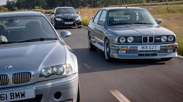 BMW M triple – tracking header