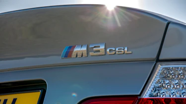 BMW M triple – CSL badge