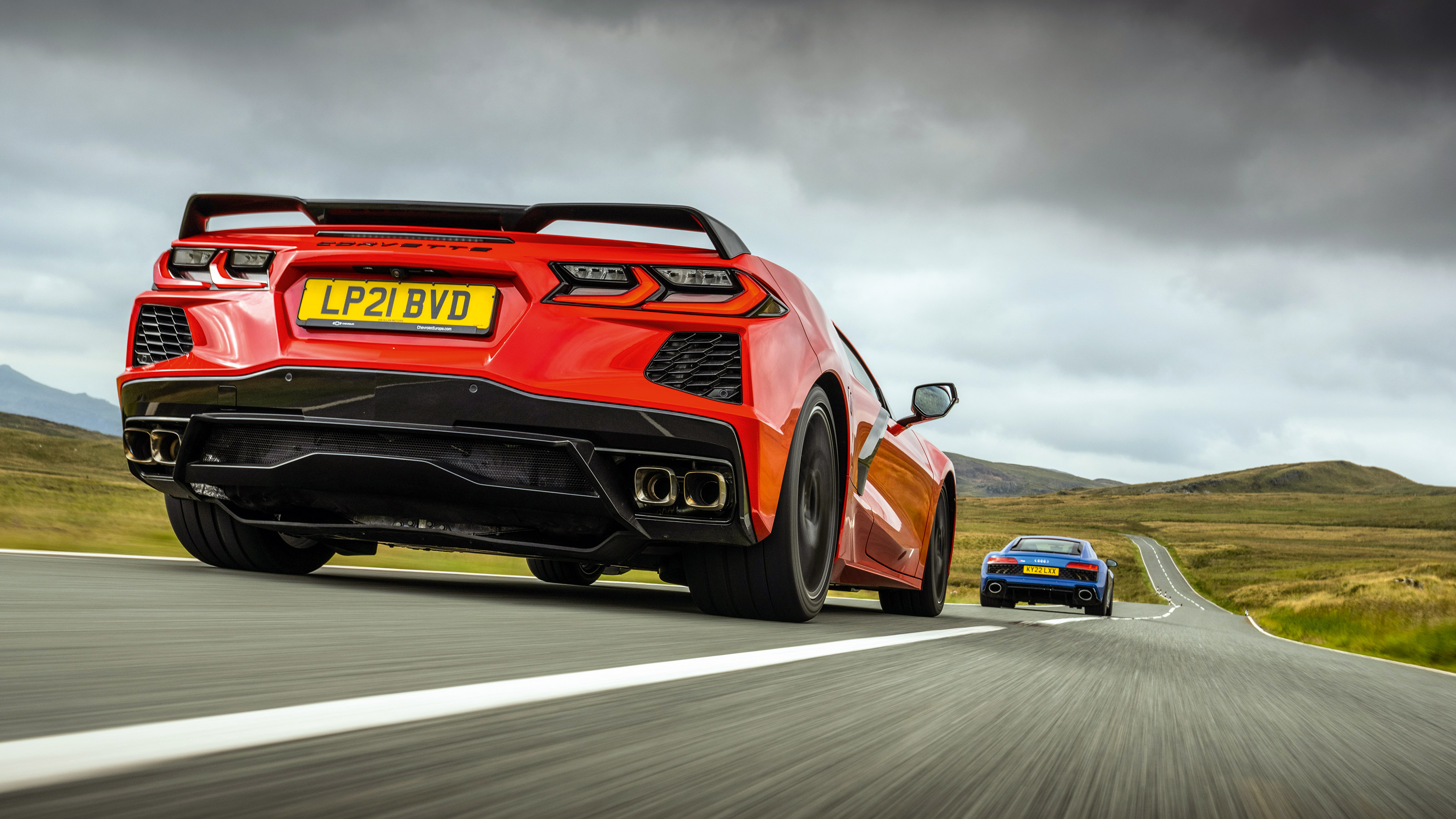 Corvette Porsche Cayman GTS Audi R8 RWD pictures
