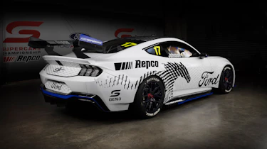 Ford Mustang Australian Supercar – rear quarter