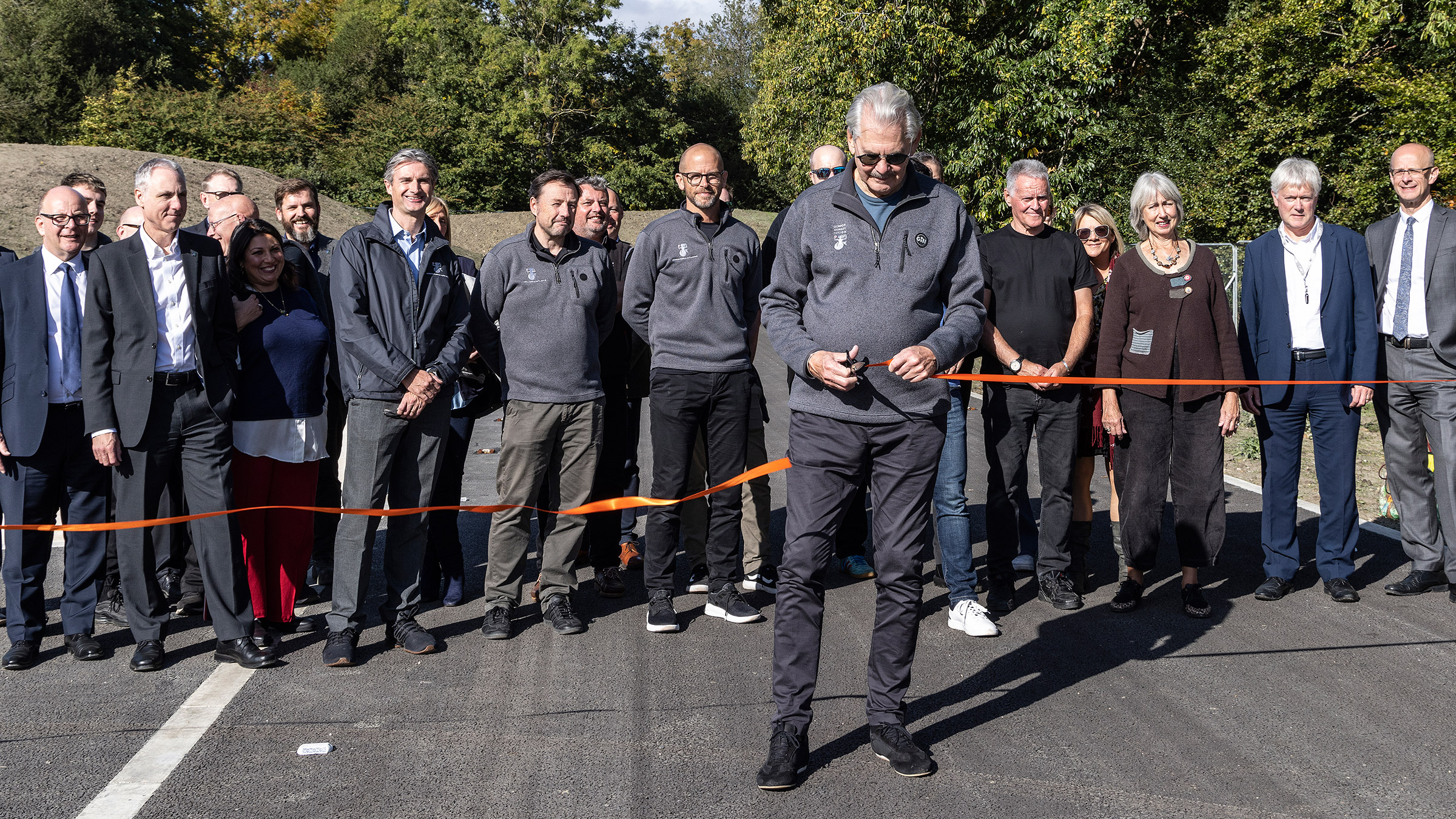 GMG topping out – ribbon