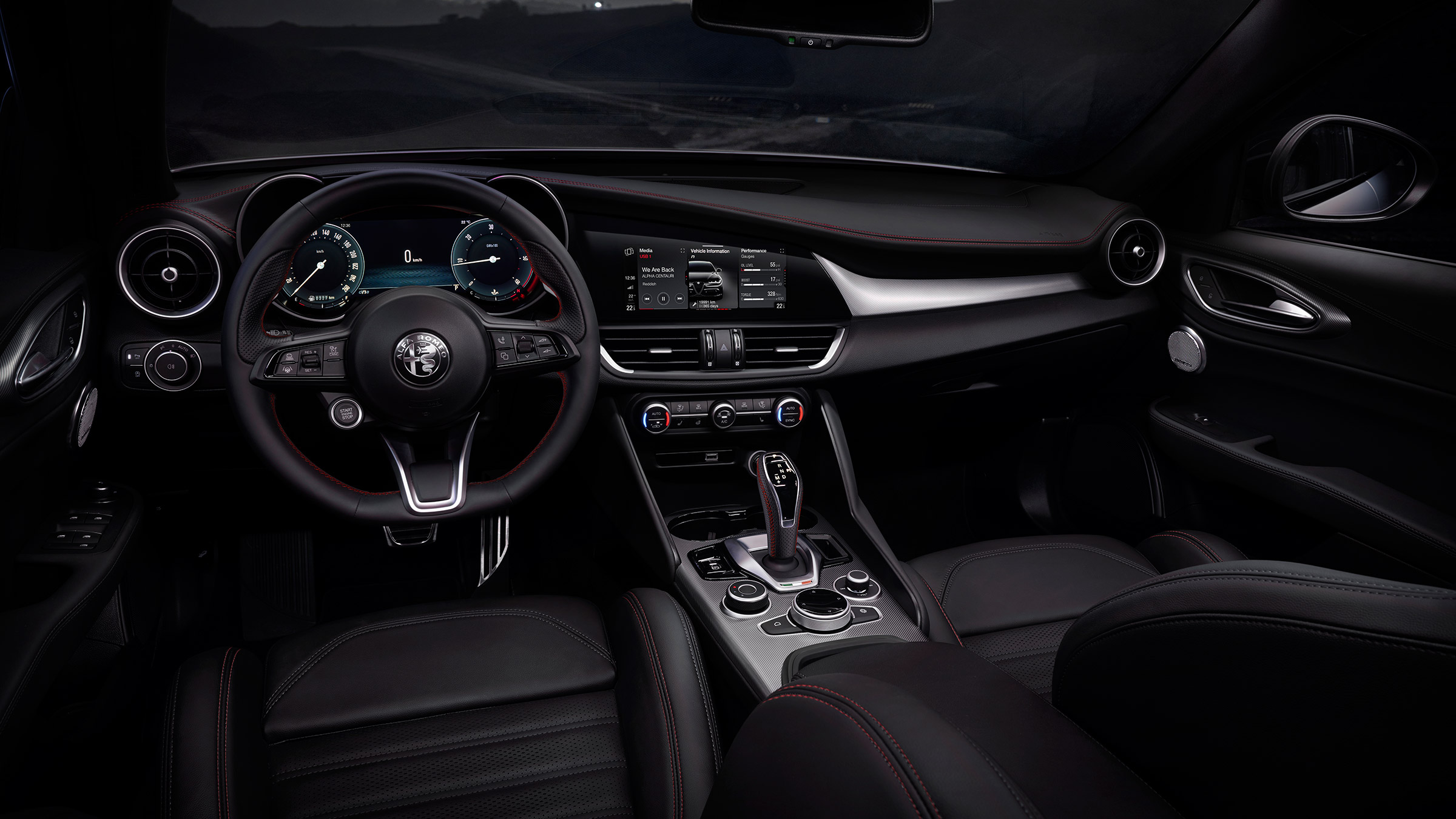 Alfa Romeo Giulia – interior