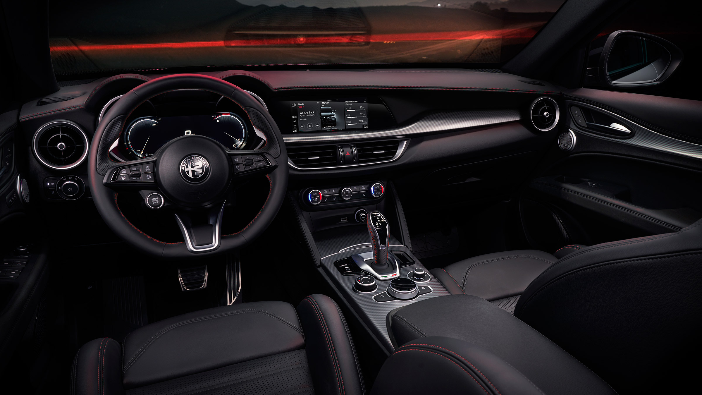 Alfa Romeo Stelvio – interior