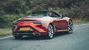 Lexus LC cabrio 22 – rear