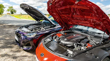 Toyota GR Supra and BMW M240i xDrive