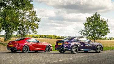 Toyota GR Supra and BMW M240i xDrive