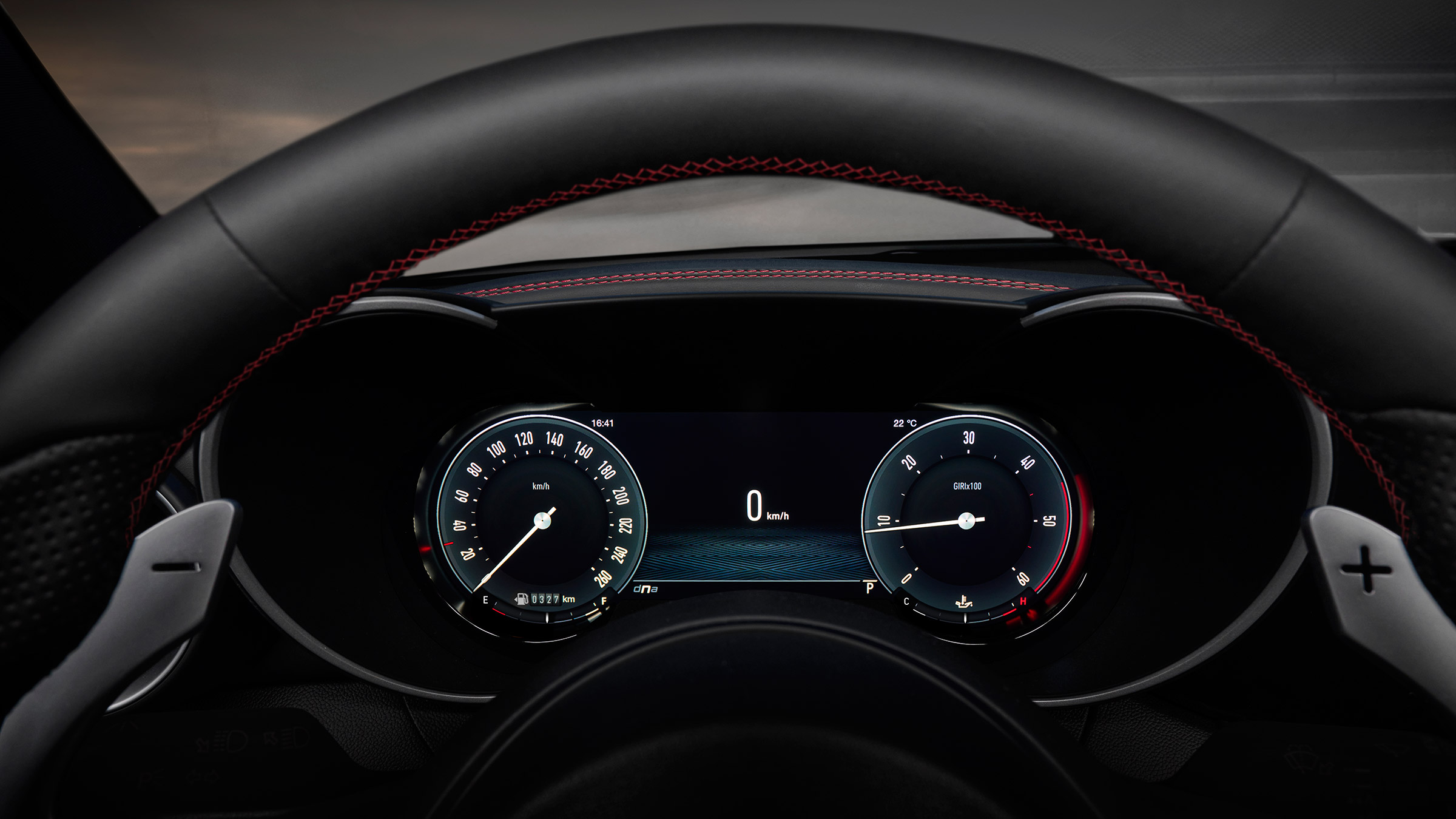 Alfa Romeo Stelvio – dash
