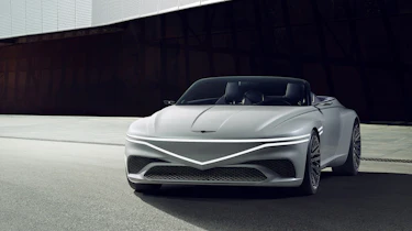 Genesis X Convertible – front quarter