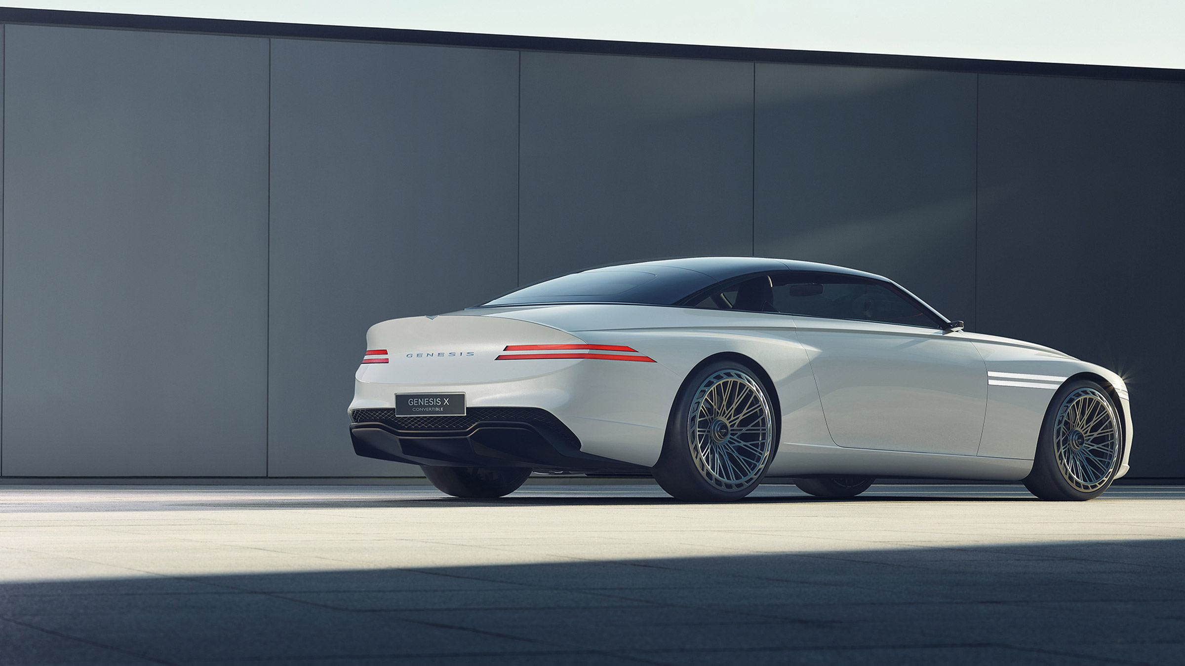 Genesis X Convertible – rear quarter