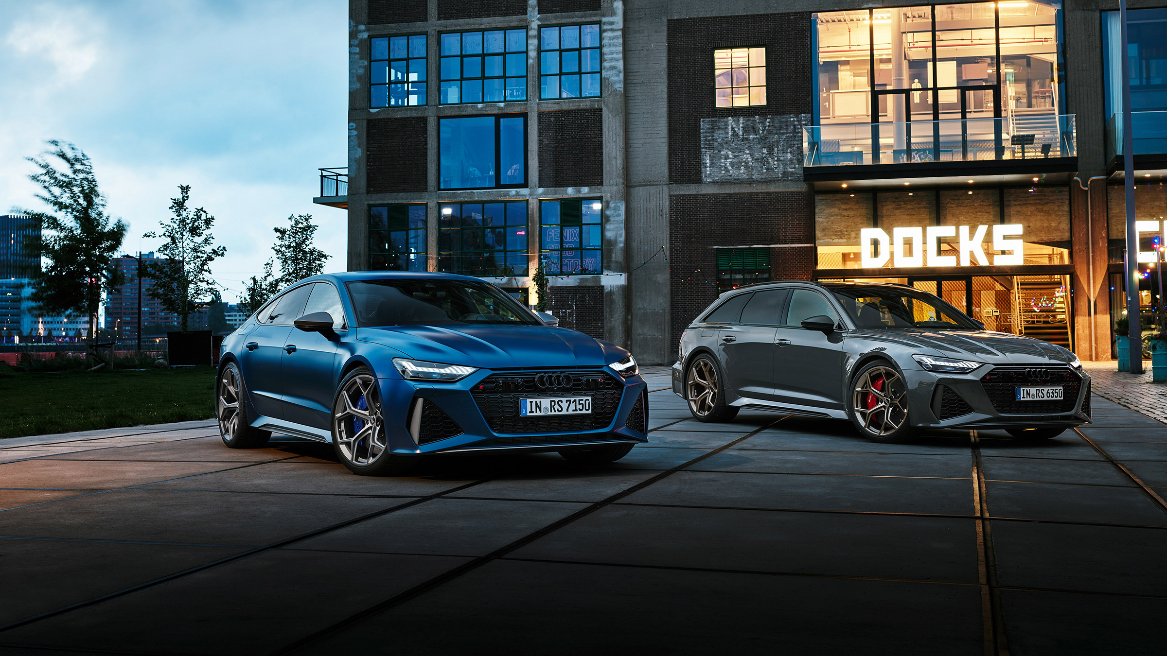 Audi RS7 Performance – studio twin
