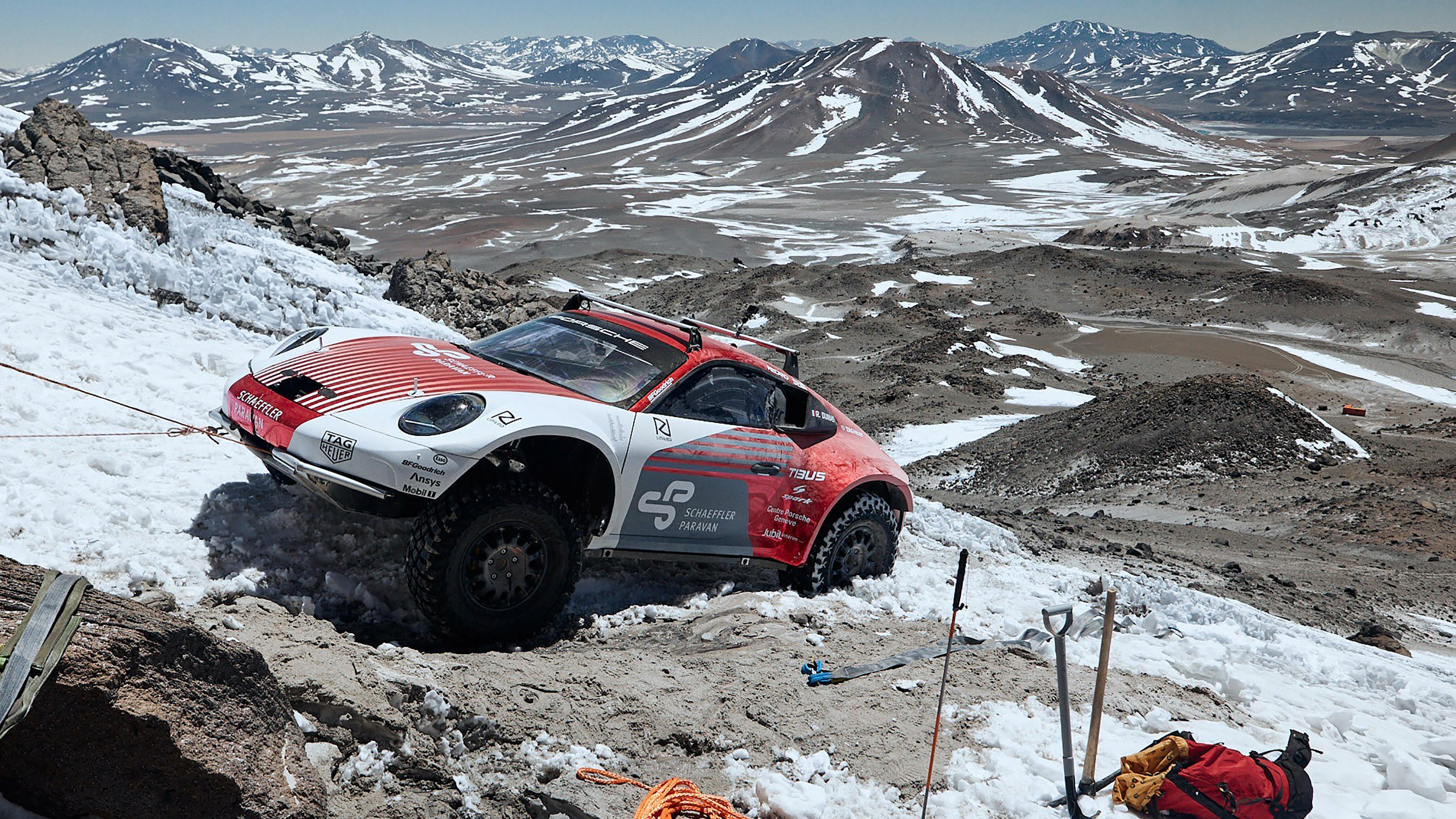 Dakar inspired Porsche 911