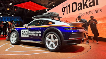Porsche 911 Dakar live – rear quarter