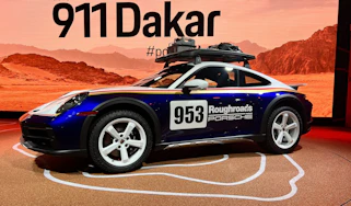 Porsche 911 Dakar live – side