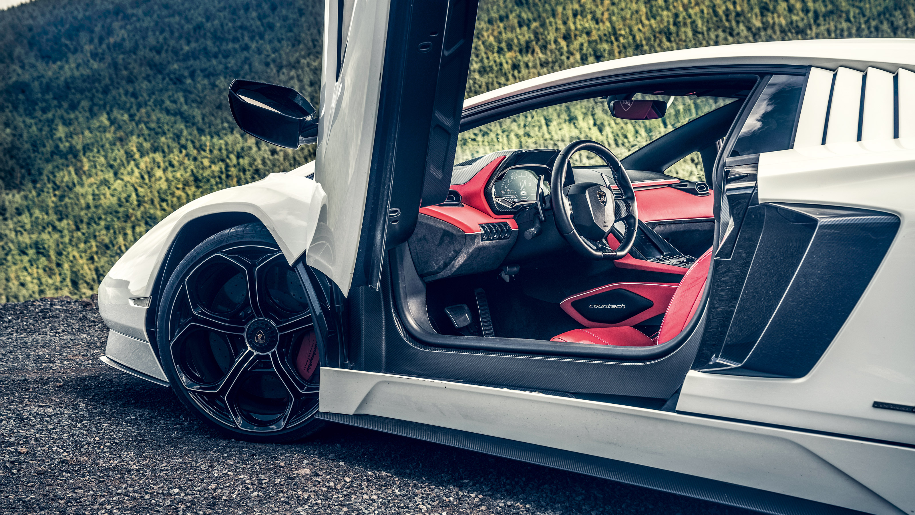 Lamborghini Aventador Ultimae and Lamborghini Countach