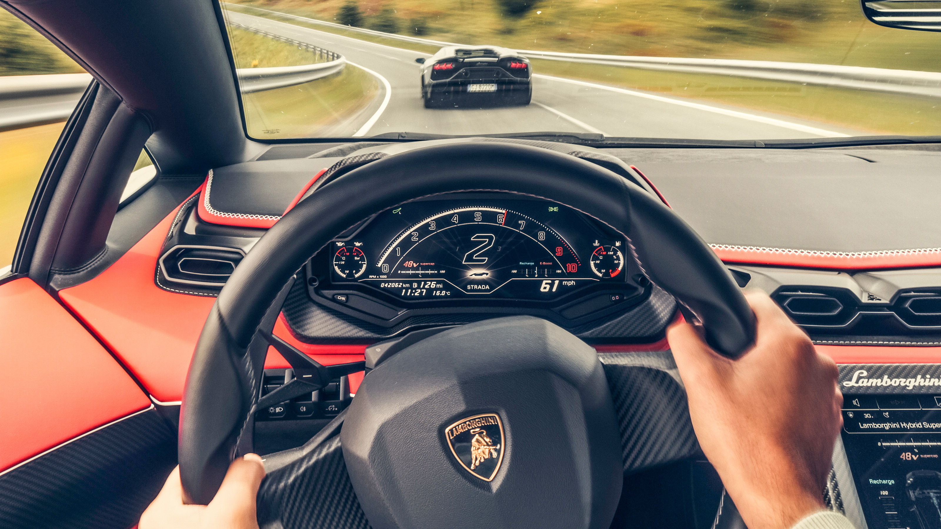 Lamborghini Aventador Ultimae and Lamborghini Countach