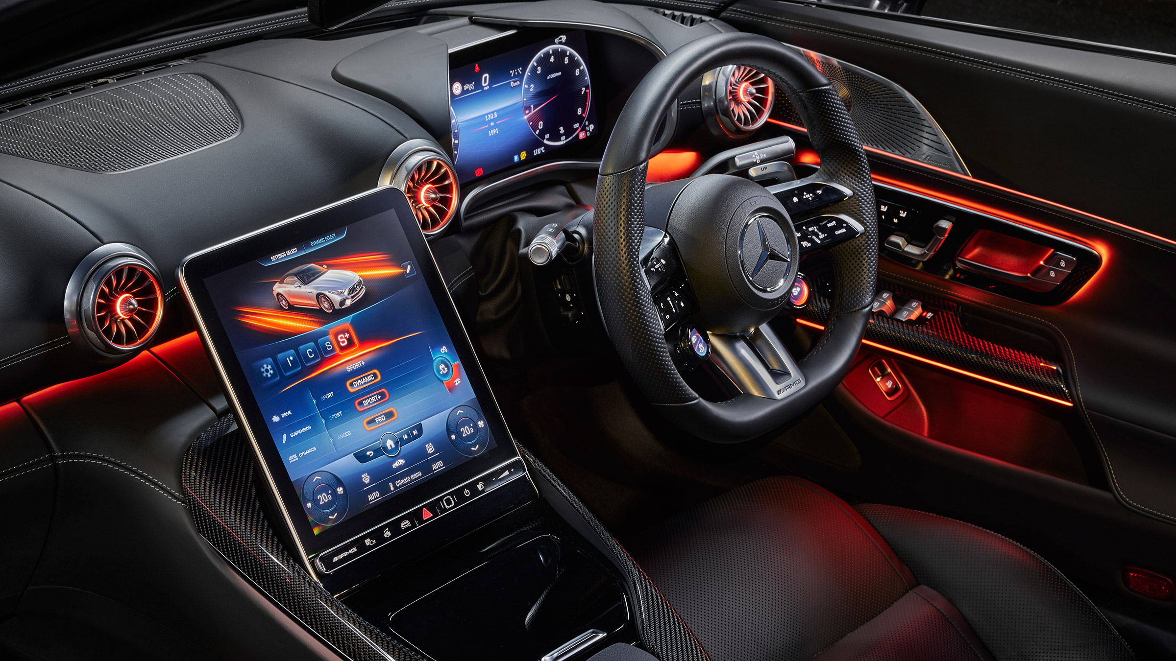 Mercedes-AMG SL55 – cabin