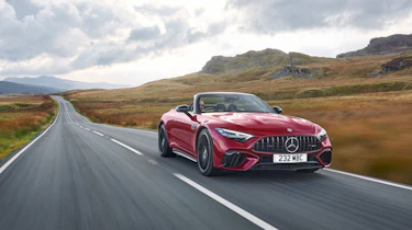 Mercedes-AMG SL55 – front tracking