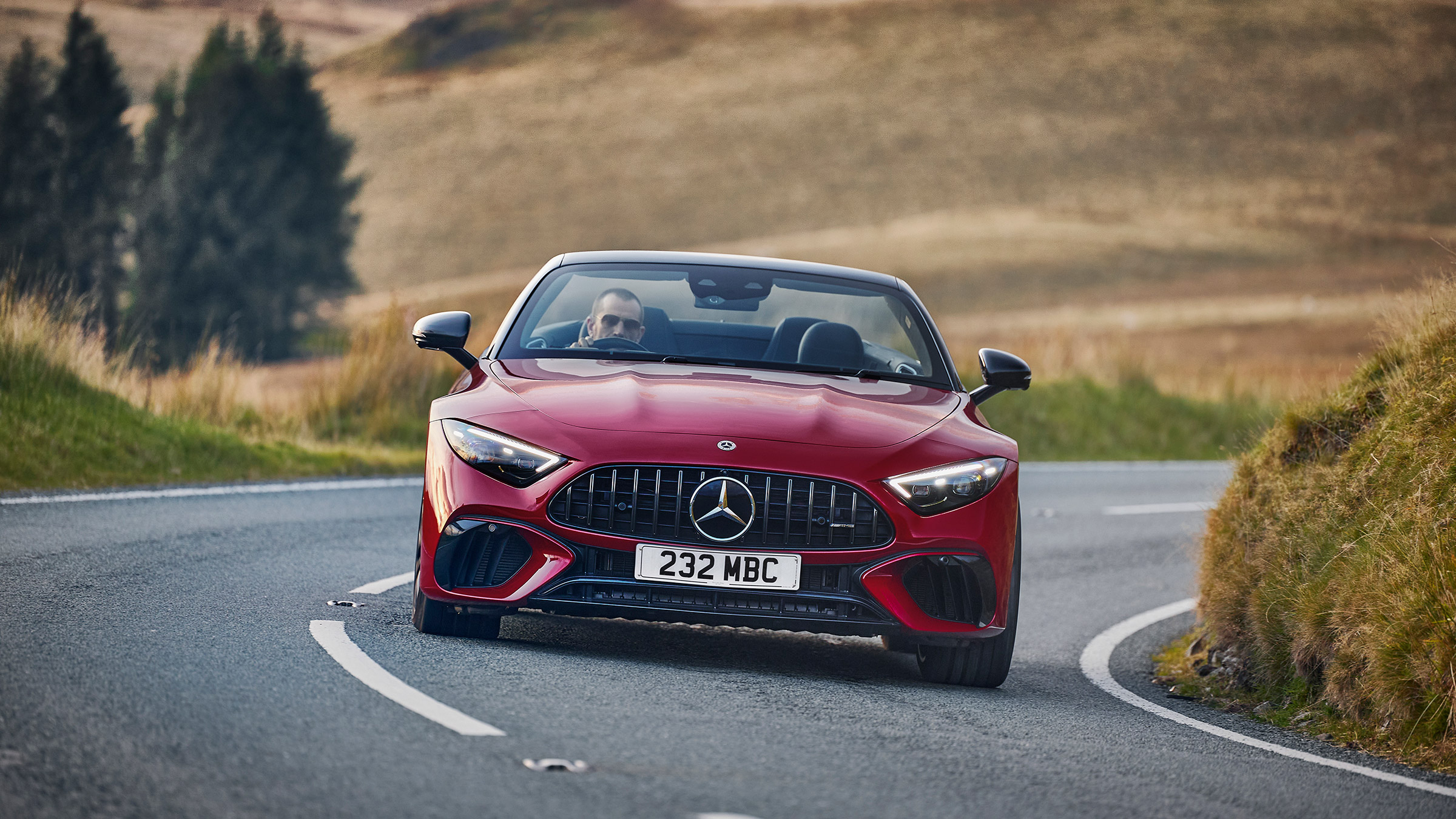 Mercedes-AMG SL55 – front cornering