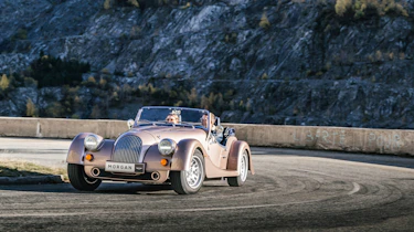 Morgan Plus Four – cornering