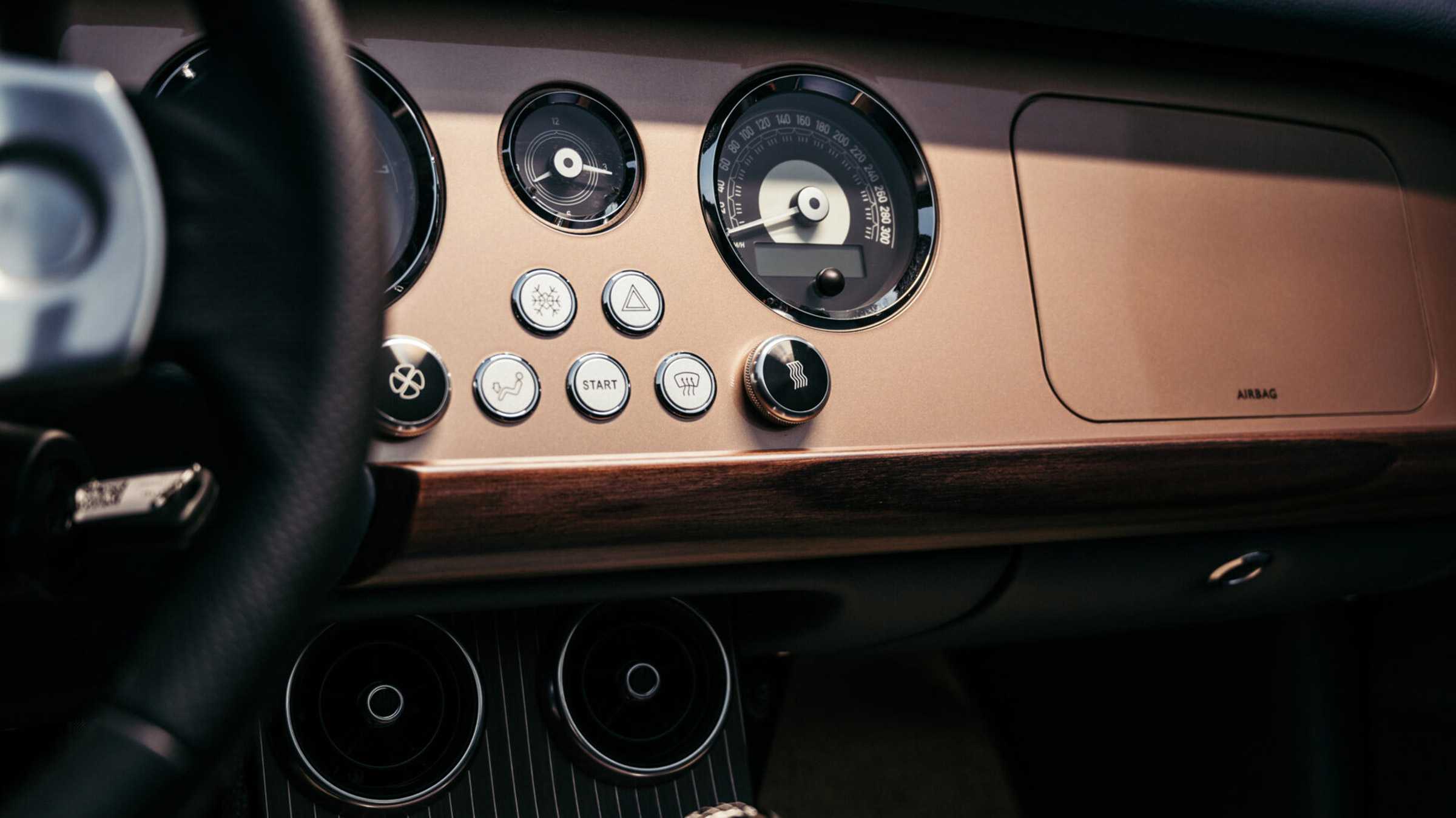 Morgan Plus Four – interior