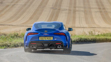 Toyota GR Supra 6MT – UK rear action