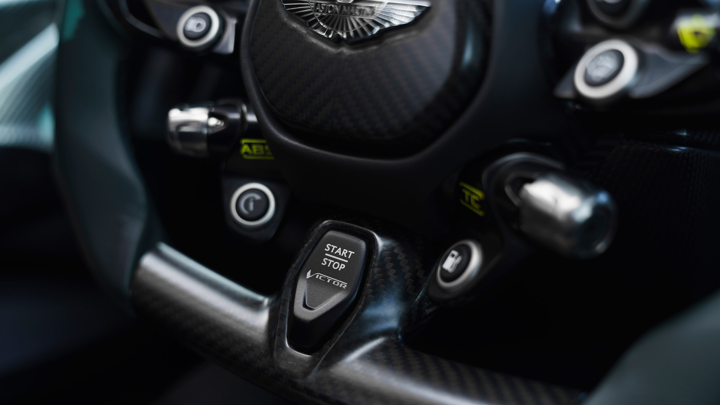 Aston Martin Victor – steering wheel