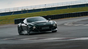 Aston Martin Victor – front cornering
